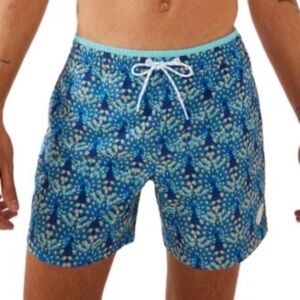 Chubbies Men's The Fan Outs Quick-Dry 5-1/2" Swim Trunks